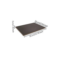 Display Tray Board Raised Edges Household Storage Rectangular