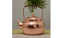 1.7 Liter Handmade Copper Teapot Anti-Scald Handle Stovetop Tea Kettle