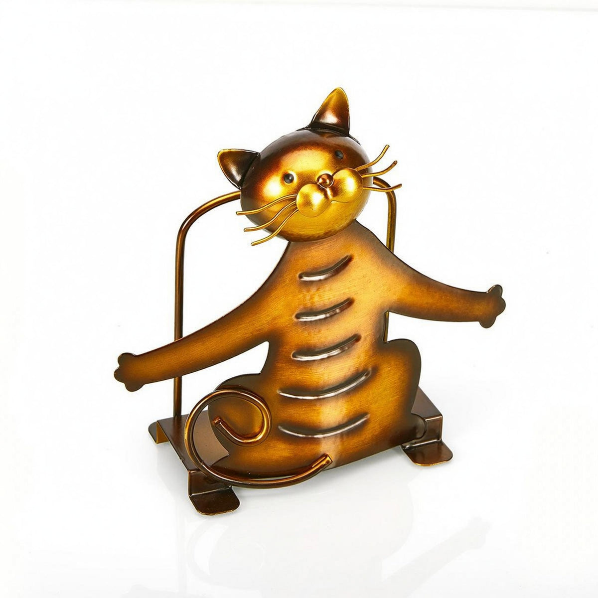 Freestanding Tissue Holder Tabletop Stretching Cat Roll Stand Lightweight