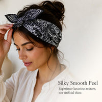 70cm Square Silk Scarf for Women - Fashionable All-match Necktie for Spring, Autumn, and Winter