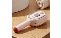 Electric Hydrating Hair Brush Mist-Spraying Hair Brush with Water Tank Refillable Electric Spray Comb for Women, Adults, Home, Travel