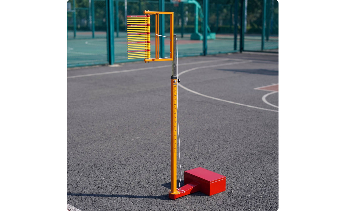 Vertical Jump Tester with Reach Panel Accurate Vertical Height Jump Tester Marked for Coaches, Basketball Exercises
