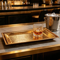 Rectangular Cake Tray Luxury Design Pastry Platter Wedding Decor