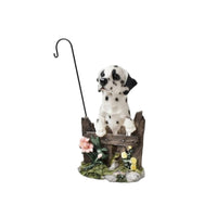 Garden Figurine with Hook Resin Dog Figurine Sturdy for Gardeners