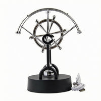 Two-Way Power Table Ornament Black Base Desktop Display Piece
