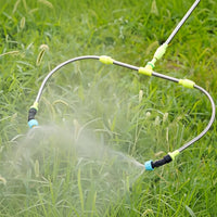 Double Nozzle Spraying Spray Bar Adjustable Length Double Head Spray Lance