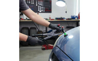 Labor Saving Border Pressing Pliers Easy to Use Panel Border Pliers Heavy Duty Sheet Metal Leveling Tool Interchangeable Heads for Professionals, Mechanics