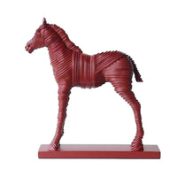 Horse Sculpture Abstract Horse Figurine Modern for Office Desk, Art Collectors