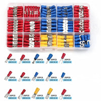 280PCS Insulated Cold-Pressed Terminal Combination, Export Boxed Terminal Kit, Moisture-Proof