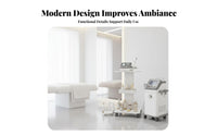 Cosmetic Machine Stand With Wheels Cosmetics Studio Trolley Rolling Equipment Stand Stable Framework Spa Instrument Cart