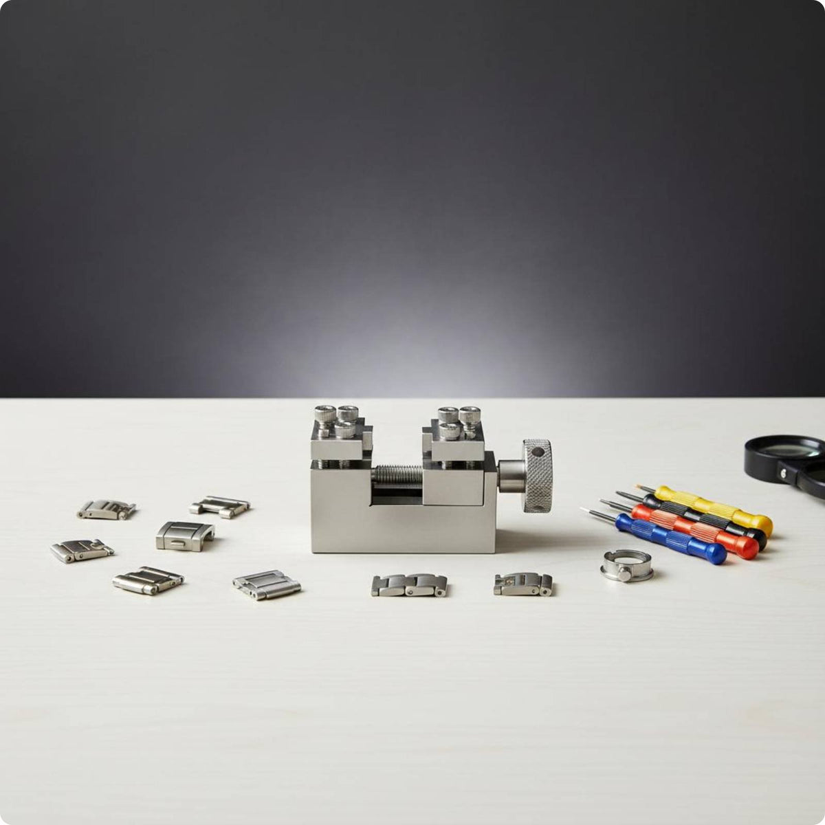 Three-Bead Bracelet Press Sturdy Duty Coil Bar Tool Kit Exact Polished