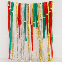 圣诞节装饰品ins韩国气球背景套装铝膜气球 派对节日装扮场景布置 圣诞背景墙套餐B