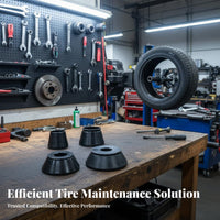 High Precision Wheel Stabilizer Cone Heavy Duty Tire Stabilizer Cone Long-Lasting Construction for Auto Repair Technicians, Mechanics