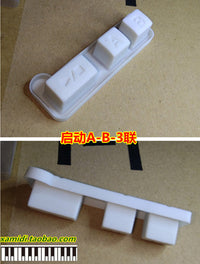 雅马哈KB290/291/190/191功能键/按钮导电胶垫全新原厂-单条价格