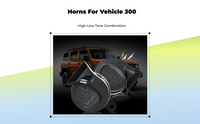 Waterproof horn for Great Wall 300