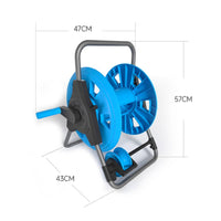 Portable Hose Reel Carrier Stable Structure Outdoor Storage Heavy Duty