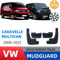Mud Flaps for Volkswagen Multivan and Caravelle T5 T6 T7