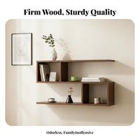 Floating Storage Cubes Space-Saving Wall Cabinet Easy to Assemble for Bathroom