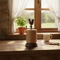 Hen Twine Holder Space Saving Home Decor for Wine Cabinet, Kitchen