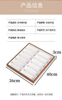 Eyeglass Store Counter Display Tray with Sunglasses Organizer