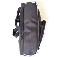 Bike Bag Convenient Bag with Cable Hole Structured Bike Pouch for Cyclists