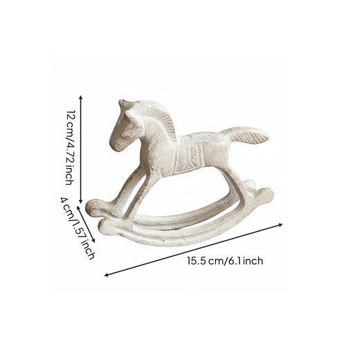 Vintage Horse Statue American Country House Decoration for Bookshelf