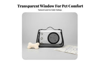 Adjustable Shoulder Strap Space Capsule Pet Bag Lightweight Design Space Capsule Pet Carrier Foldable for Travelers, Car Trips, Outdoor