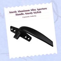 Aluminum Alloy Casement Handle, Security Lock, Universal Replacement, Push-Pull, Comfortable Grip