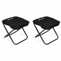 Foldable foldaway Pocket Stool Lightweight Miniature Travel Seat space-saving Design Portable Seating Multi-Purpose Use for outdoor enthusiasts, Travelers, Camping, Outdoors, Backpacking, Fishing