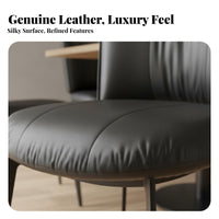 Curved rear Armchair High rearrest Seating Furniture Sophisticated Design Sturdy Construction for Homeowners, Readers, Cafe