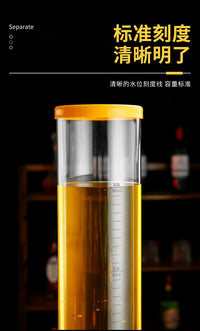 商用酒炮3L扎啤网红酒塔三角啤酒机啤酒桶扎啤桶分酒器鸡尾酒桶