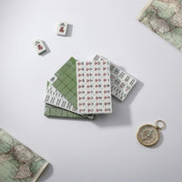 Travel Mahjong Set Small Portable Mahjong Game with Case Long-Lasting Wear Resistant for Students, Dormitory