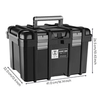 Lockable heavy-duty toolbox