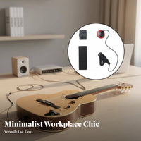Non-Invasive Acoustic Pickup High-Fidelity Sound Universal String Instrument Pickup Acoustic Guitar Transducer