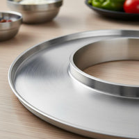 Korean Barbecue Plate Easy to Clean Yakiniku Serving Pan Large Size