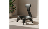 Exercise Ball Chair Frame Ergonomic Balance Ball Chair Base Core-Strengthening Furniture for Office Workers