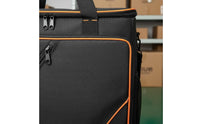 Large Capacity Desktop Computer Carrying Case Trolley Design Rolling Desktop PC Bag Wheels Computer Computer Case Travel Bag Wear-Resistant for Moving