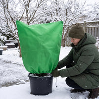 Outdoor Plants Horticultural Fleece for Winter Garden, Waterproof Plant Protection for Potted Plants, Breathable Plant Covers, 1 Pack Cover