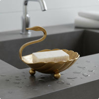 Swan Tray Vintage Style Brass Tray Easy to Clean