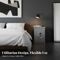 Single-Door Locker utilitarian design Single-Door Lockbox With Lock for Homeowners