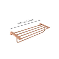 Coral Gold Bathroom Hardware Set, Wall Mounted