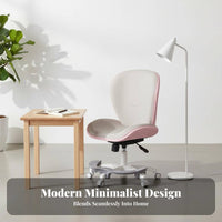 Adjustable Rotating Chair Ergonomic Support Support Household Furniture with Casters Easy Assembly for Students, Adults, Home