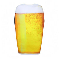Beer Mug Costume Sponge Material Beer Mug Cosplay Stitched Garment for Adults