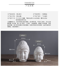 New Chinese Style Buddha Head Ornament