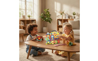Travel Busy Board with Handle Portable Child-Centered Busy Board Interactive Sensory Toy Fine Motor Skills for Playroom