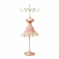 Resin Mannequin Jewelry Holder Gift Idea Mannequin Jewelry Organizer Decorative Dress Display Stand Elegant for Dressing Table, Bedroom