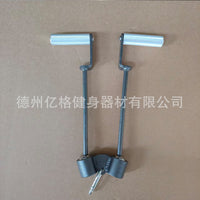 360-Degree Rotating Lat Pulldown Handle, Stainless Steel Mega Handle, High and Low Row Handle