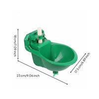 Brass Valve Sheep Drinking Bowl Rust-Resistant Livestock Drinking Cup Easy to Install for Barn