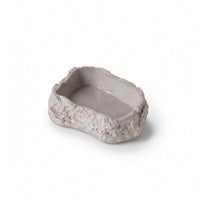 Food and Water Bowl Natural-Looking Feeder Shallow for Terrarium, Amphibians