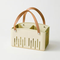 Foldable Storage Basket Collapsible Rectangular Plastic Basket Space-Saving